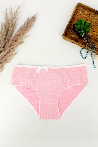 SEDEF YILDIZ - Sedef Yıldız Kadın Bato Külot Kalp Desenli (1)