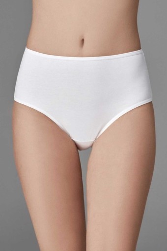 SEDEF YILDIZ - Sedef Yıldız Kadın Bato Külot Ribana - Beyaz - 5