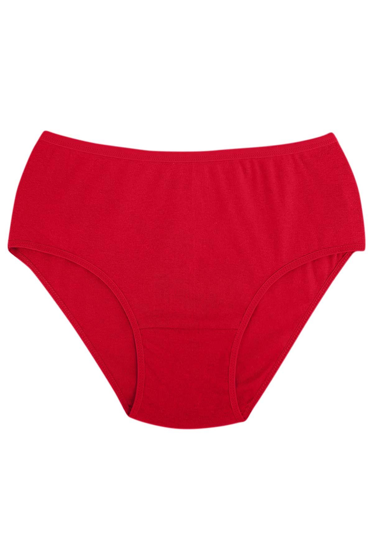 Sedef Yıldız Kadın Bato Külot Ribana - Kırmızı - 5 - Thumbnail