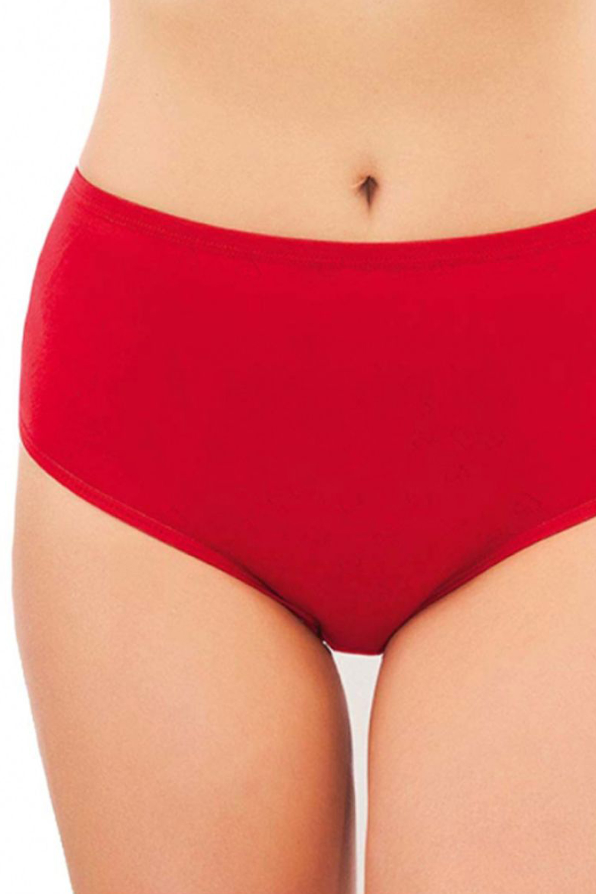Sedef Yıldız Kadın Bato Külot Ribana - Kırmızı - 6 - Thumbnail