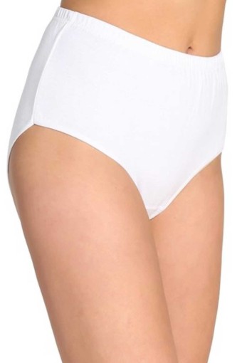 Sedef Yıldız Kadın Bato Külot Ribana Reçme - Beyaz - BATTAL - Thumbnail (4)