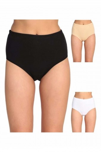 Sedef Yıldız Kadın Bato Külot Ribana Reçme - Siyah - BATTAL - Thumbnail (7)