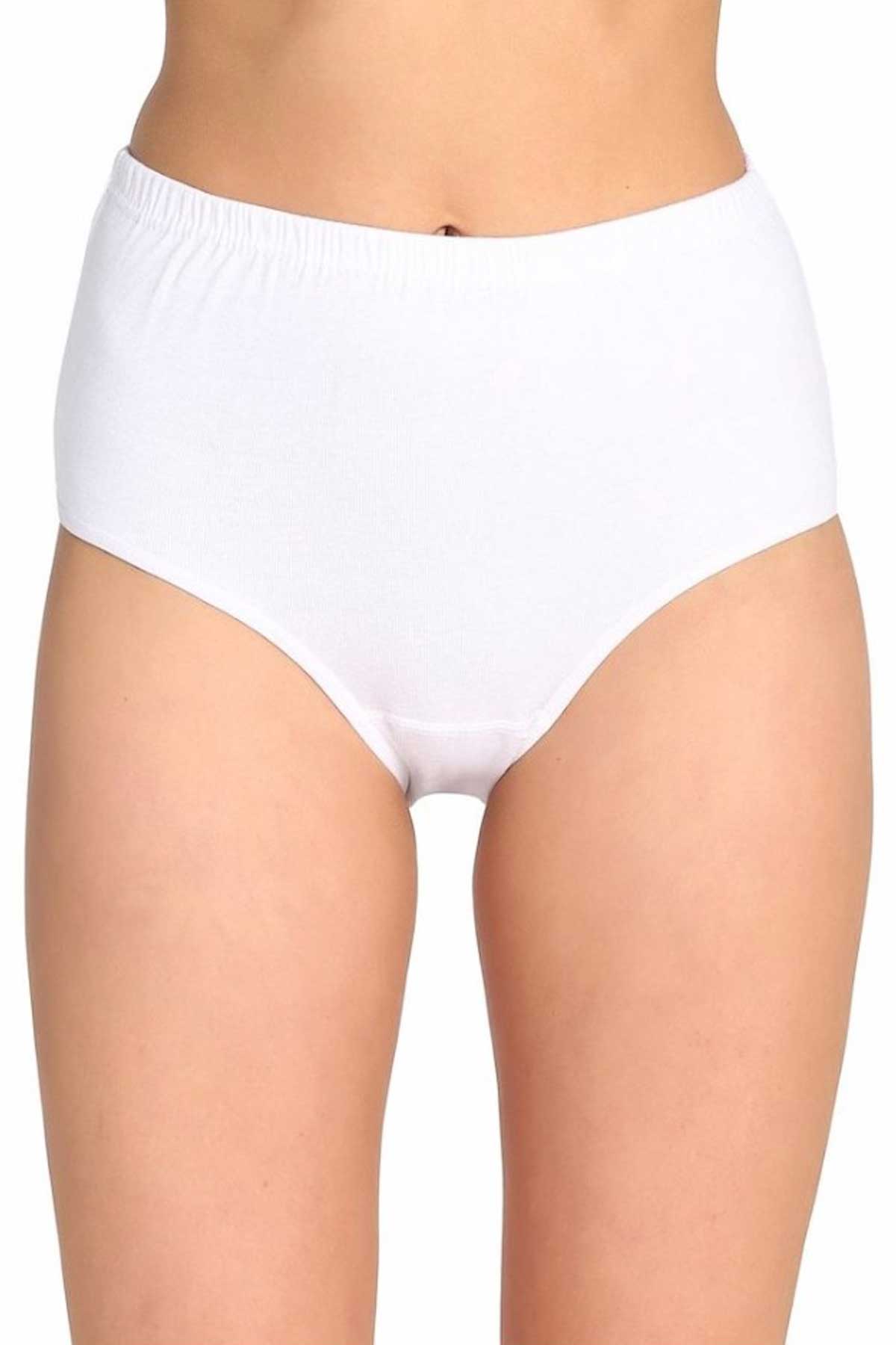 Sedef Yıldız Kadın Bato Külot Ribana Reçme - Kırmızı - BATTAL - Thumbnail