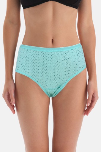 SEDEF YILDIZ - Sedef Yıldız Kadın Nokta Desenli Bato Külot (1)