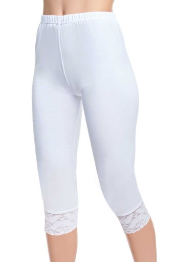 SEDEF YILDIZ - Sedef Yıldız Kadın Tayt Diz Altı Büyük Beden - Fuşya - 10