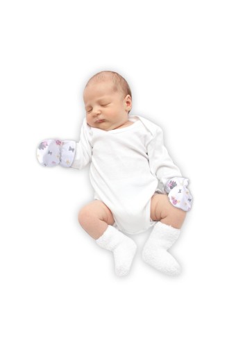 SEVİ - Sevi Unisex Bebek 2 li Bebe Eldiveni (1)
