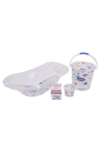 SEVİ - Sevi Unisex Bebek Küvet Seti Şeffaf