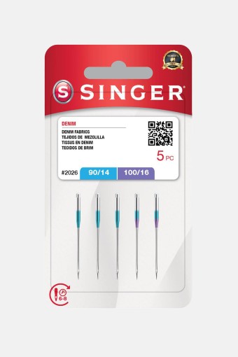 SINGER - Singer Makine İğnesi Kot 2026 100/16 90/14