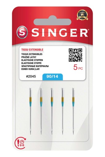 SINGER - Singer Makine İğnesi Jarse 2045 90/14
