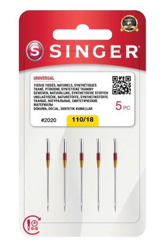 SINGER - Singer Makine İğnesi Standart 2020 110/18