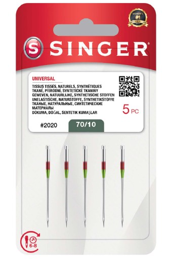 SINGER - Singer Makine İğnesi Standart 2020 70/10