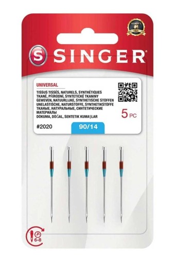 SINGER - Singer Makine İğnesi Standart 2020 90/14