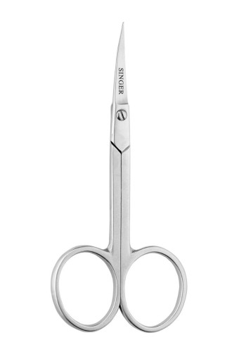 SINGER - Singer Nakış Makası Kıvrık Uçlu Titanyum No:4 (1)