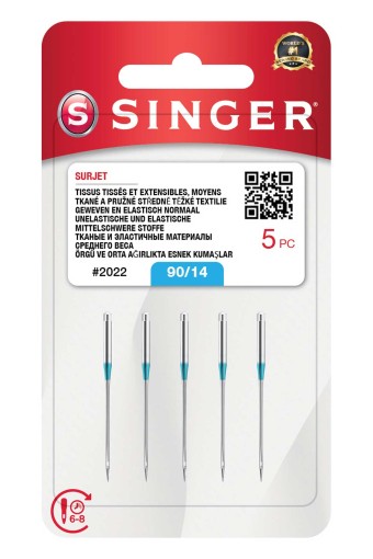 SINGER - Singer Makine İğnesi Overlok 2022 90/14