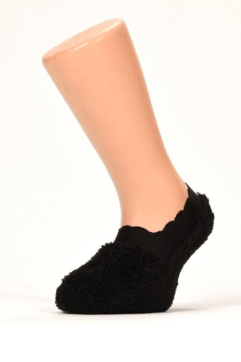 SOYLEMEZ - Söylemez Kız Çocuk Babet Çorap Peluş (1)