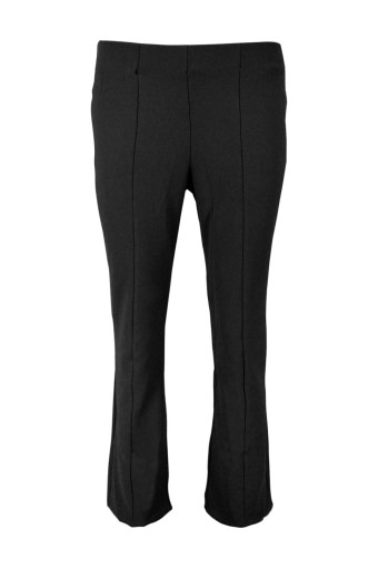 SPORT - Sport Kadın Tek Alt Pantolon Diagonal Önden Dikişli İspanyol Paça - Siyah