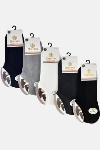 STRENNA - Strenna Erkek Bambu Dikişsiz Sneaker Çorap (1)