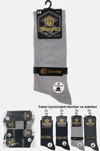 STRENNA - Strenna Erkek Soket Çorap Cotton Desenli