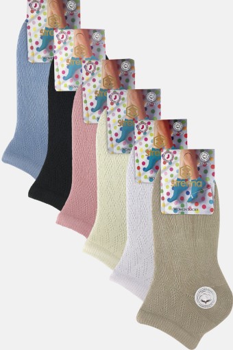 STRENNA - Strenna Kadın Patik Çorap Cotton Trasnferli (1)