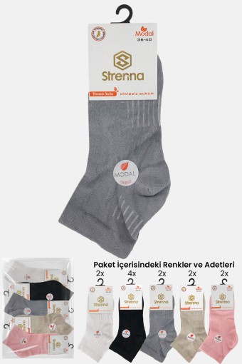 STRENNA - Strenna Kadın Yarım Konç Çorap Modal