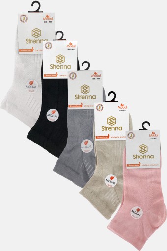 STRENNA - Strenna Kadın Yarım Konç Çorap Modal (1)