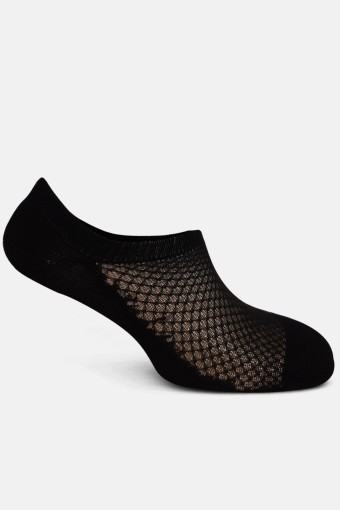 STRENNA - Strenna Kadın Sneaker Çorap Cotton Dikişsiz Görünmez Tüllü (1)