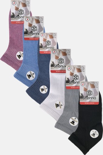 STRENNA - Strenna Kadın Yarım Konç Çorap Cotton Spor (1)
