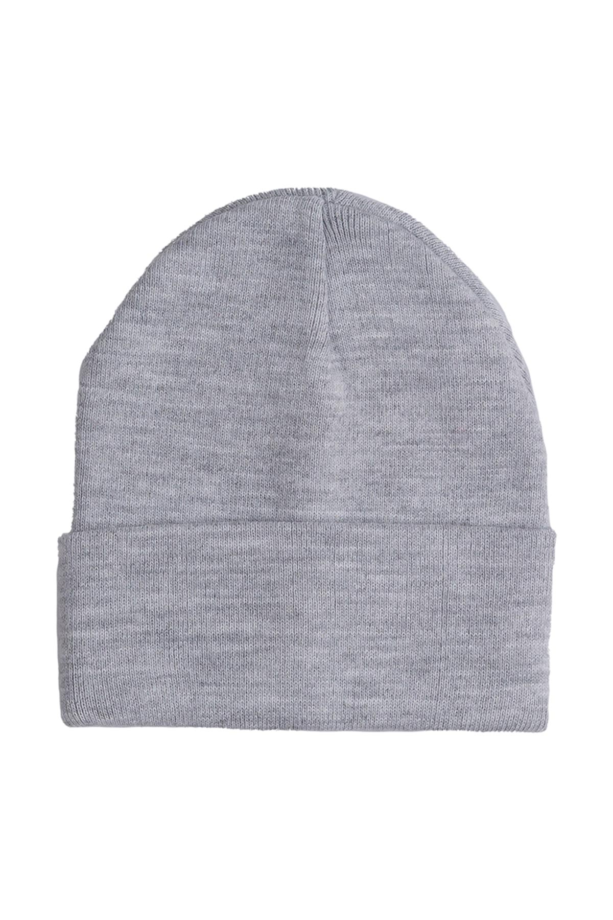 Suyutti Erkek Büyük Bere Çift Kat Düz - Thumbnail