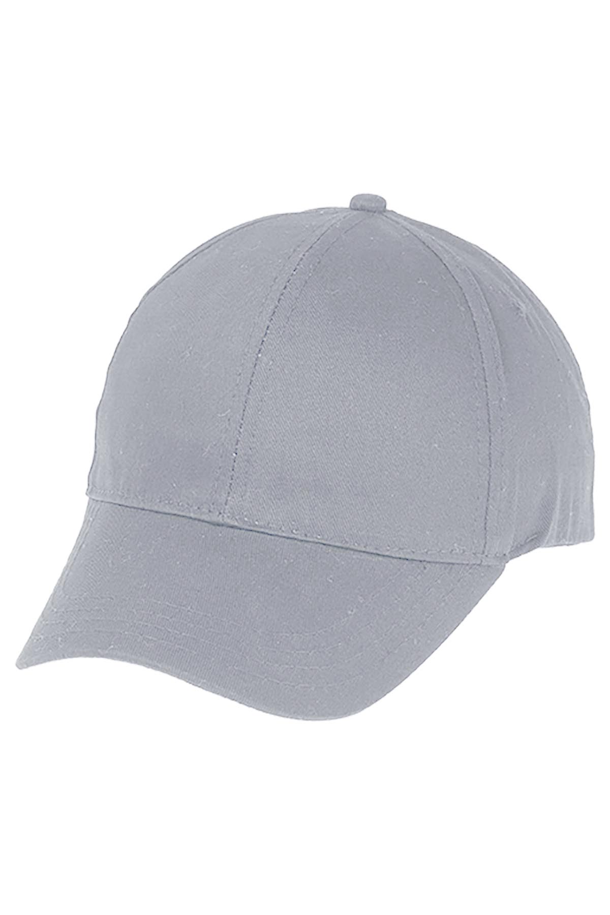 Suyutti Erkek Büyük Sade Kep Açık Gri - Thumbnail