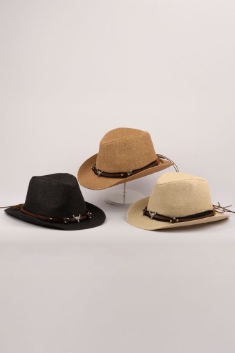 Suyutti - Suyutti Erkek Hasır Şapka (1)