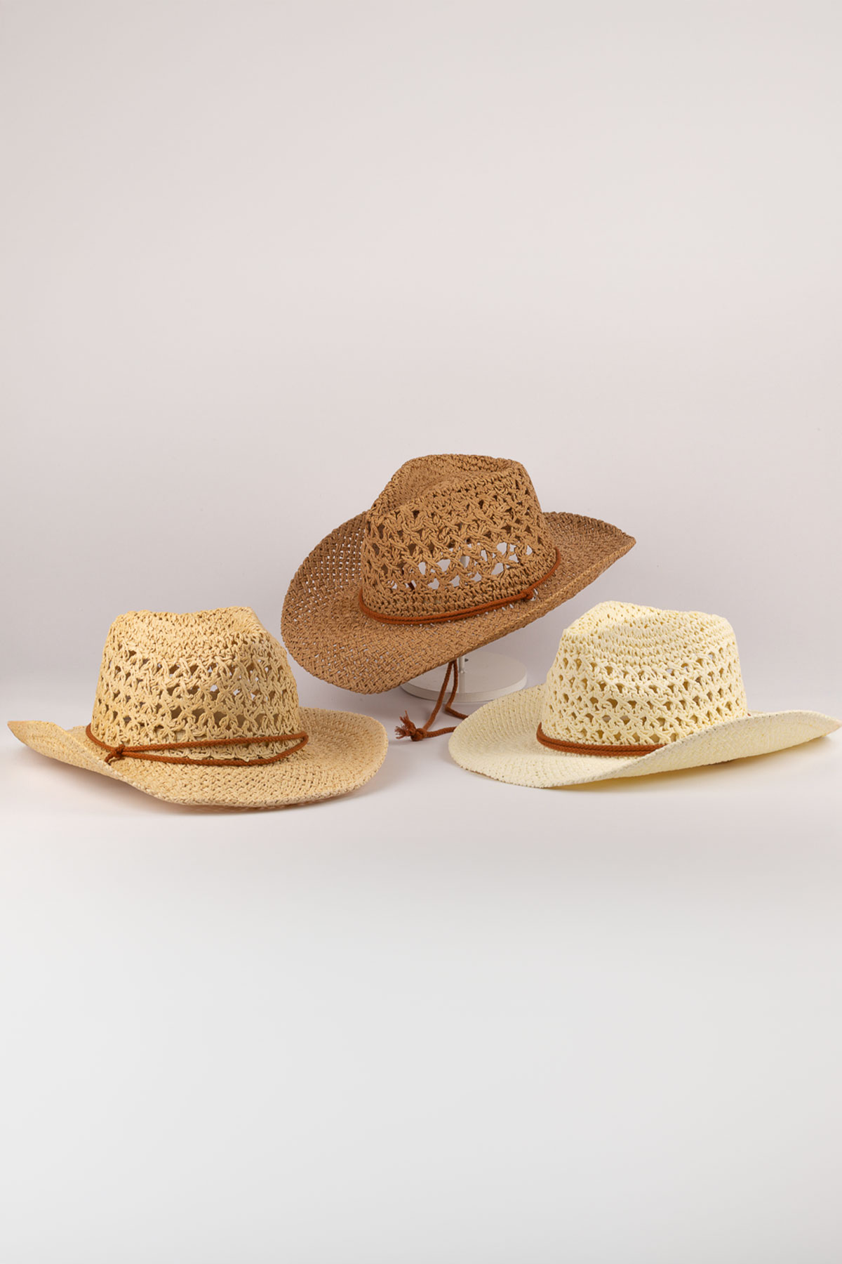 Suyutti Erkek Hasır Şapka - Thumbnail