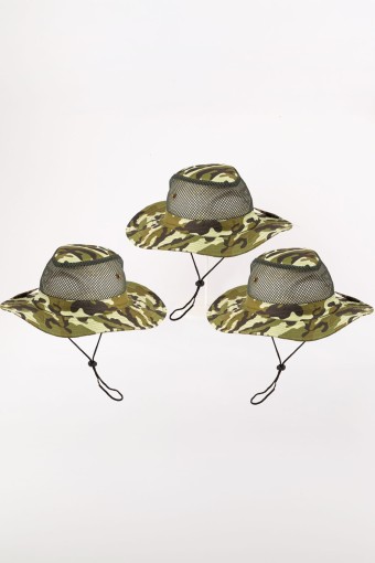 Suyutti - Suyutti Erkek Safari Fötr Şapka