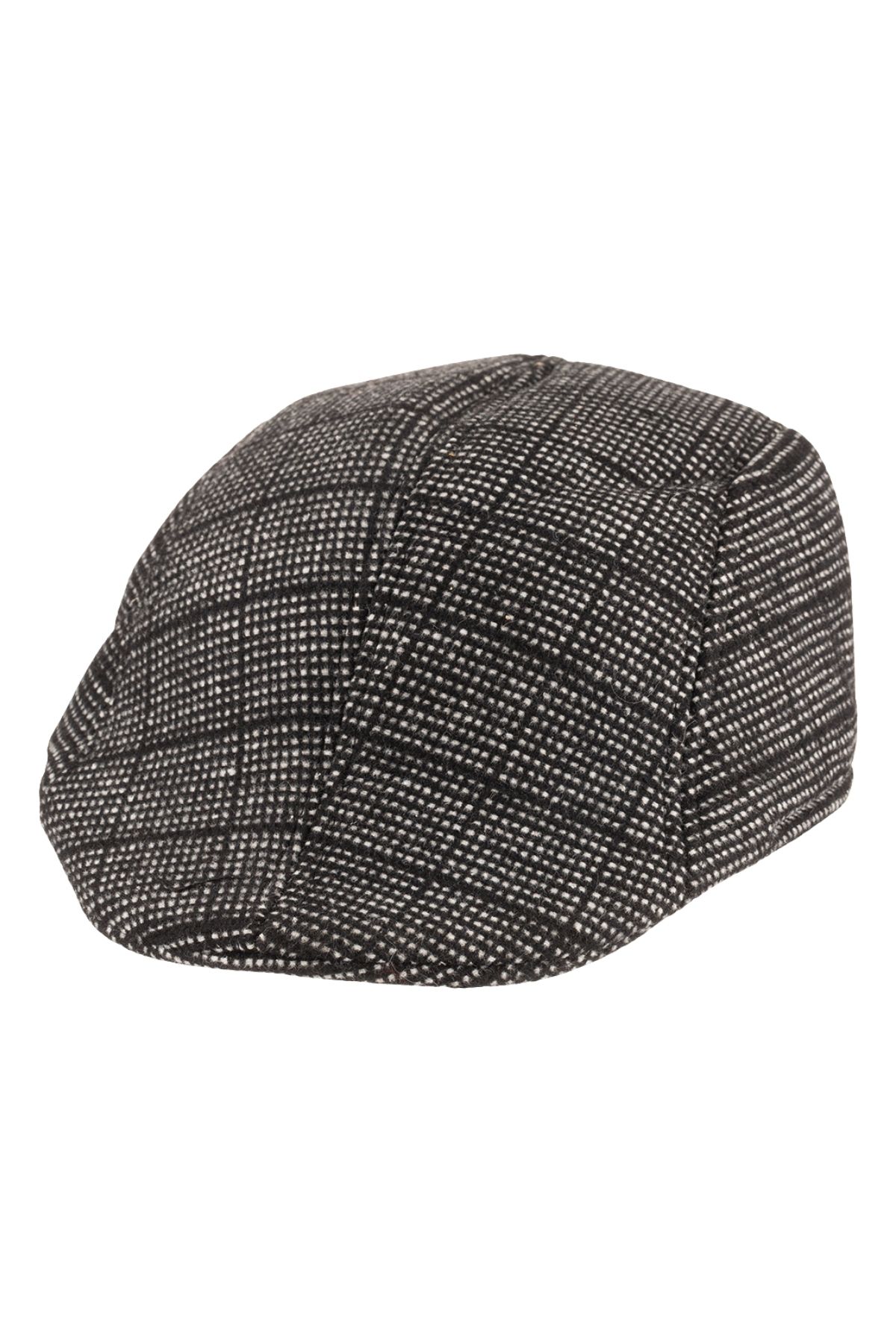 Suyutti Erkek Şapka Kasket Ekose - Thumbnail