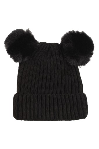 Suyutti - Suyutti Kadın Bere Çift Ponponlu (1)