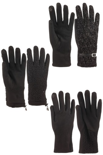 Suyutti - Suyutti Kadın Eldiven Triko Desen (1)