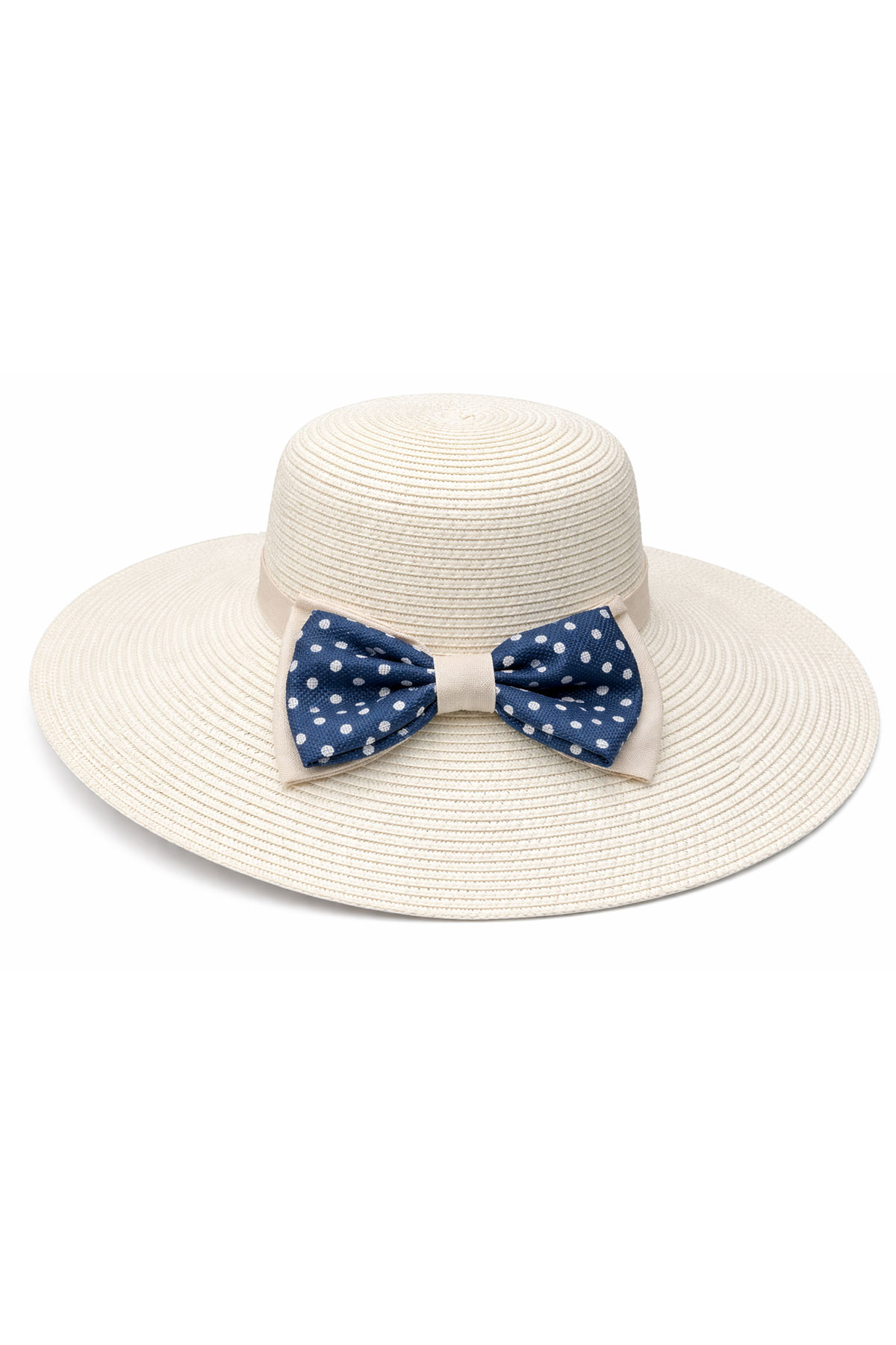 Suyutti Kadın Hasır Şapka Geniş Kenar - Thumbnail