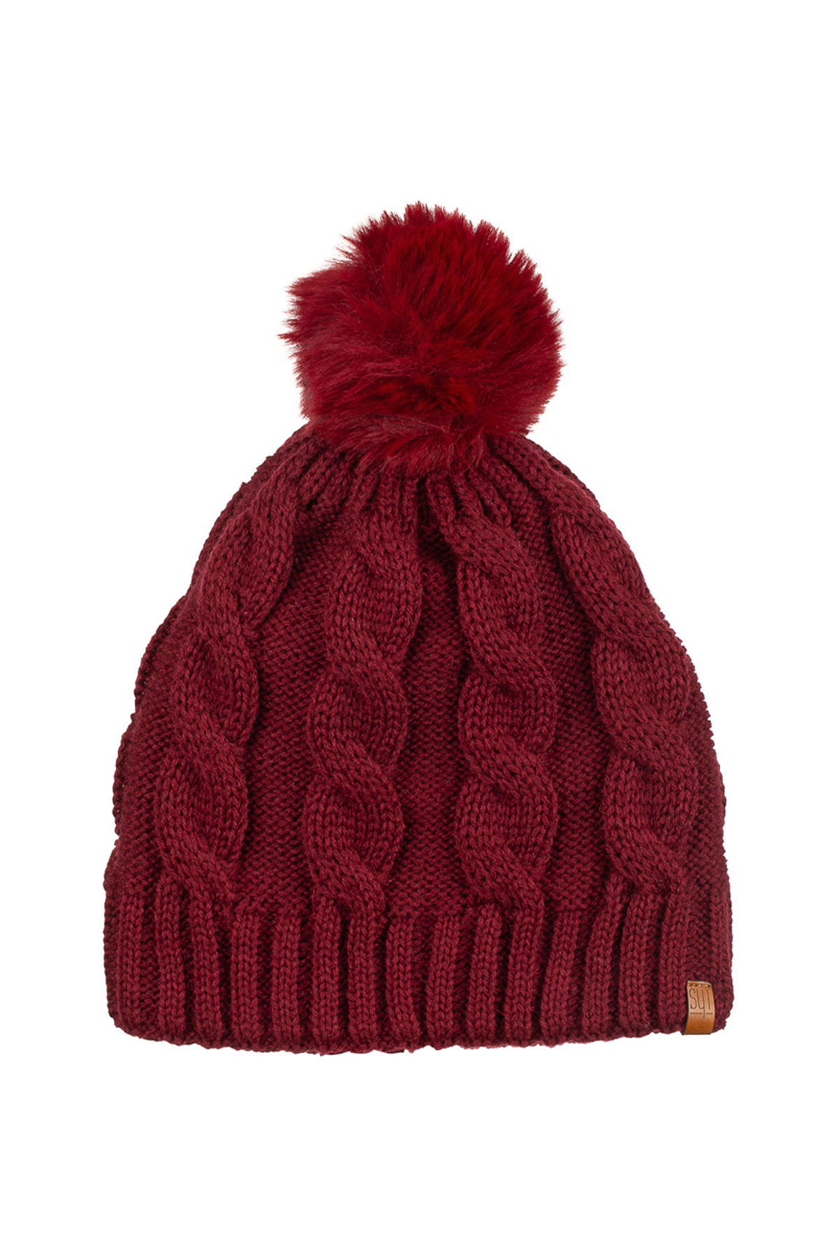 Suyutti Kadın Klasik Bere Ponponlu - Thumbnail