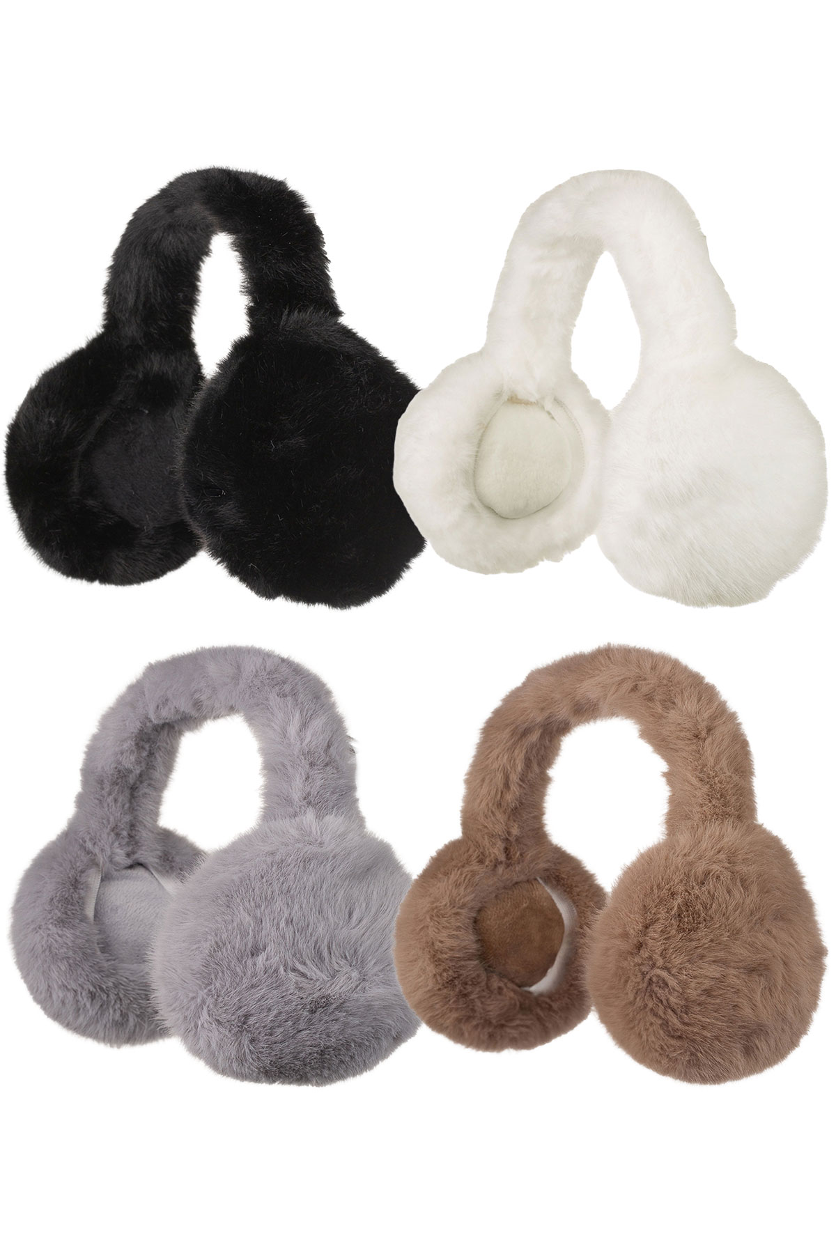 Suyutti Kadın Peluş Kulaklık - Thumbnail