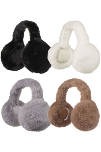 Suyutti - Suyutti Kadın Peluş Kulaklık (1)