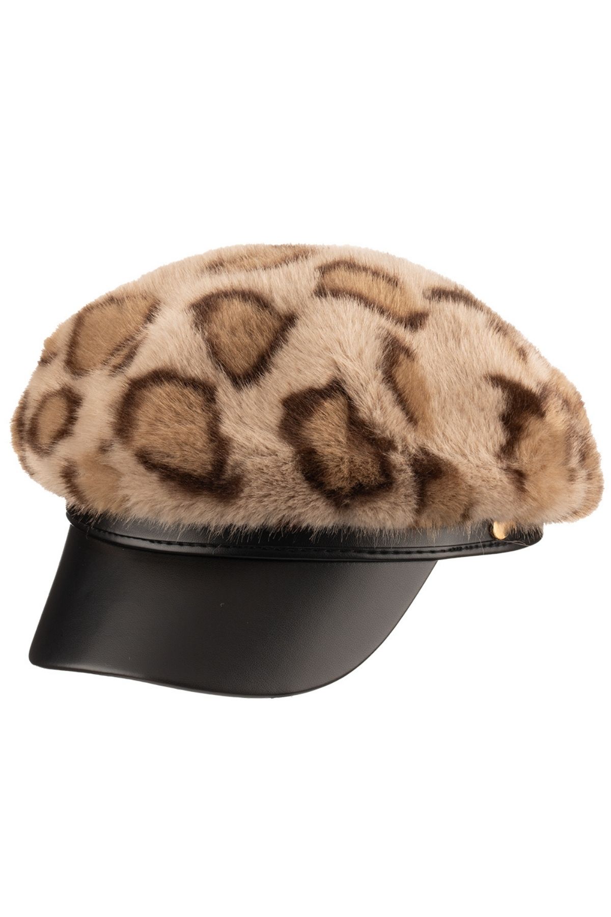 Suyutti Kadın Şapka Kürklü Siperli - Thumbnail