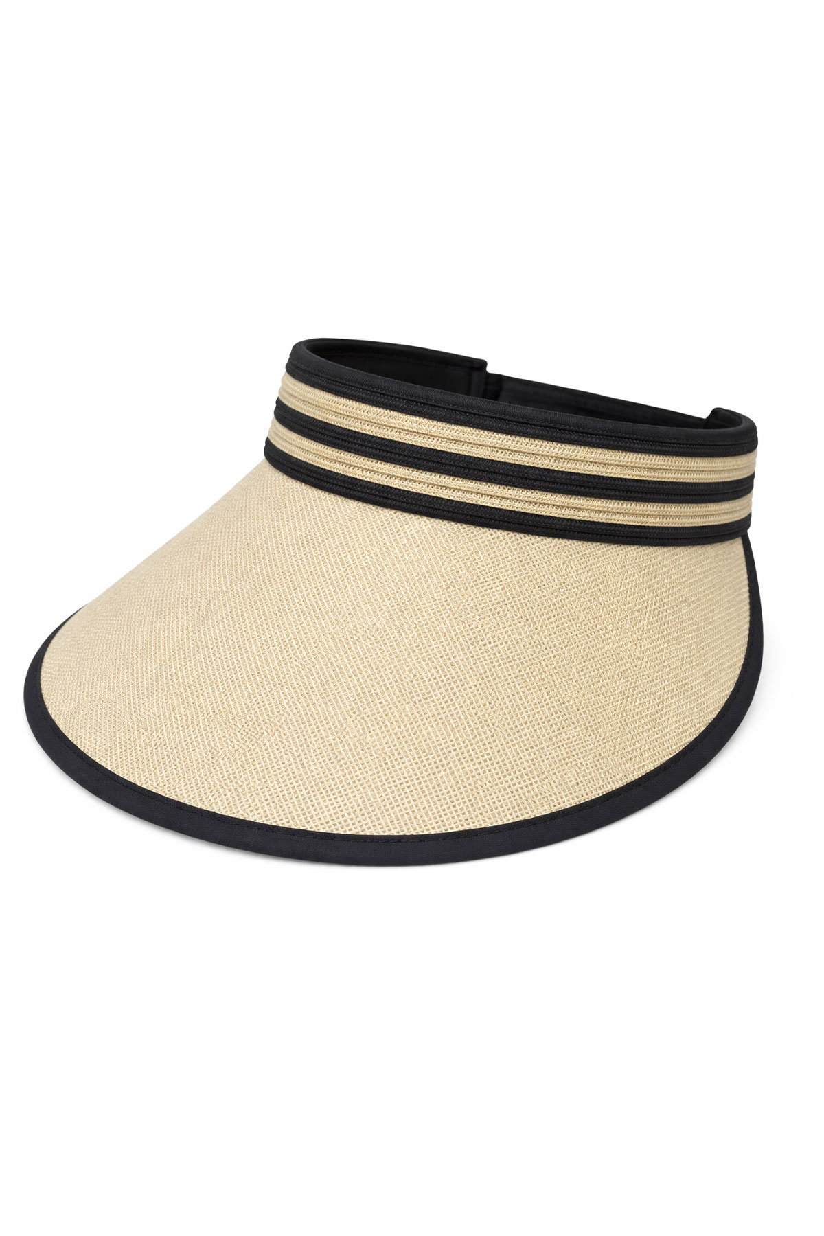 Suyutti Kadın Vizör Hasır Şapka - Thumbnail