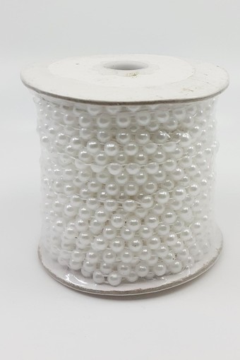 PINAR-TUHAFİYE HIRDAVAT - Pınar İnci Tek Sıra 6 Mm 25 Mt