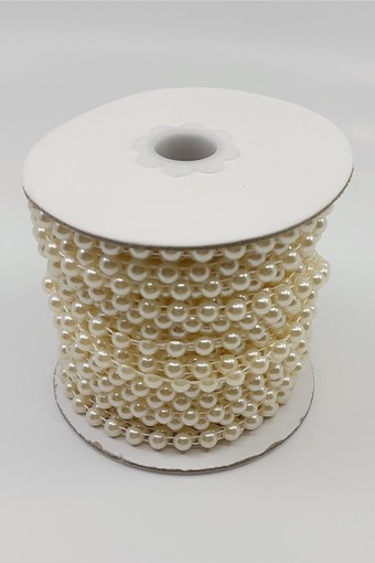 PINAR-TUHAFİYE HIRDAVAT - Pınar İnci Tek Sıra 6 Mm 25 Mt (1)