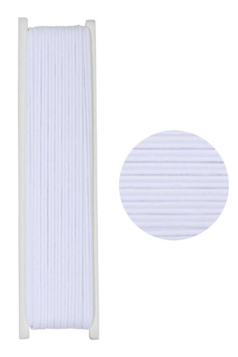 TEKİŞ - Tekiş Bebe Lastiği 10 Metre - Beyaz - STD