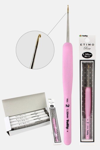 TULİP - Tulip Etimo Rose Çelik Tığ Pembe Saplı