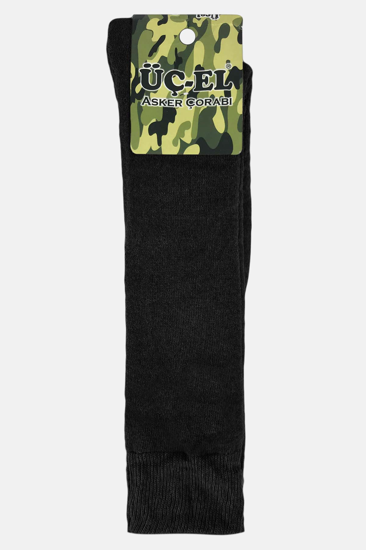 Üç-El Erkek Düz Havlu Asker Çorabı - Thumbnail