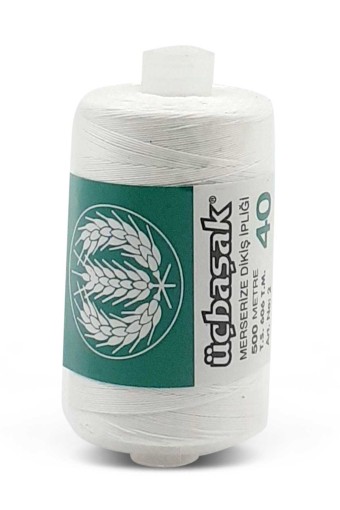 ALTINBAŞAK - Üçbaşak Dikiş İpliği No:40 500 Mt Merserize Masura