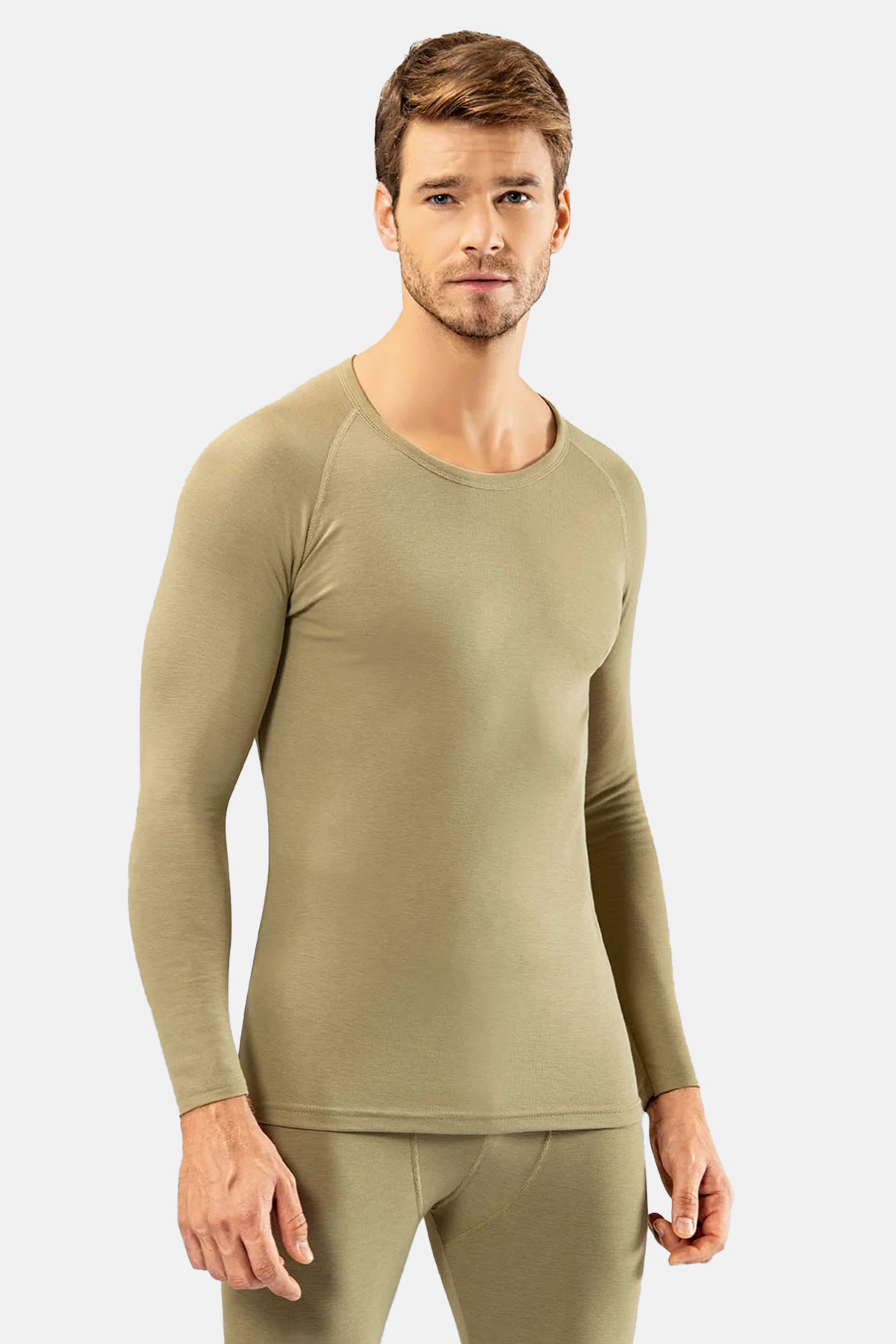 Ulus-Kota Erkek Uzun Kollu Atlet Termal - Siyah - L - Thumbnail