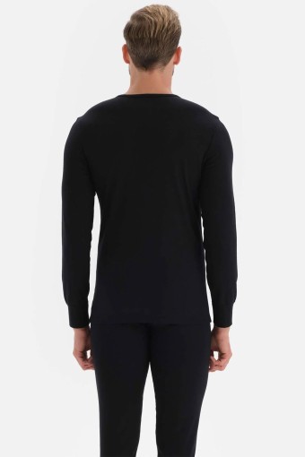 KOTA TERMAL - Ulus-Kota Erkek Uzun Kollu Atlet Termal - Siyah - XL (1)