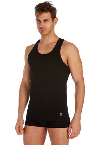 U.S POLO-İBERYA - U.S. Polo Erkek Çeyizlik Atlet 2'li (1)